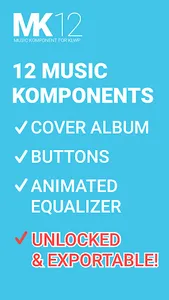 MK12 Music Komponents - KLWP screenshot 6