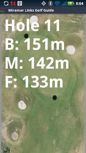 Golf GPS Rangefinder Miramar screenshot 0