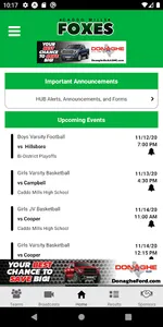 Caddo Mills Foxes Athletics screenshot 1
