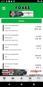 Caddo Mills Foxes Athletics screenshot 2