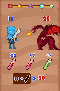Hero Tower Puzzle:Stickman War screenshot 3