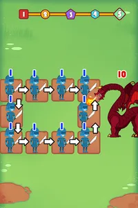 Hero Tower Puzzle:Stickman War screenshot 6