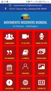 Movimiento Misionero Mundial e screenshot 0