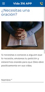 Vida 316 Ministries screenshot 5