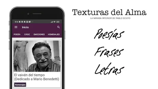 Texturas del Alma poesías y fr screenshot 3