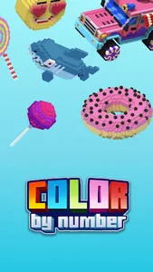 Color by Number - 3D Pixel Art screenshot 5