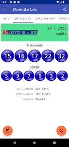 Slovensko Lotto - predpoveď AI screenshot 11