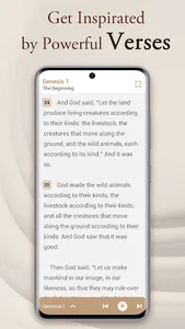 Holy Bible KJV - Audio+Verse screenshot 5