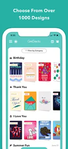 CardSnacks: ecards, gift cards screenshot 3