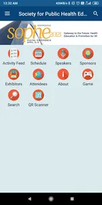 SOPHE 2021dX Annual Conference screenshot 2