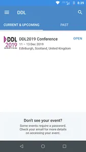 DDL Conference screenshot 1