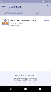 CODE EMS Conference screenshot 0