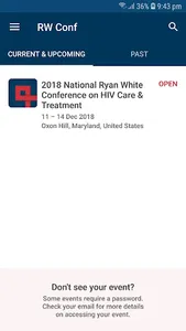 National Ryan White Conference screenshot 1