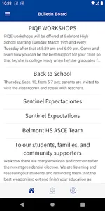 Belmont Senior High School screenshot 1