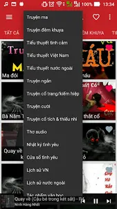 Kho truyện Việt, Truyện audio screenshot 18