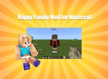 Happy Family Mod for Minecraft screenshot 0