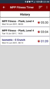 MPP Fitness Timer screenshot 17