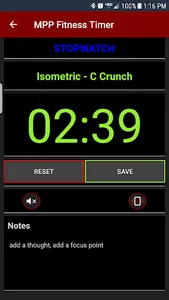 MPP Fitness Timer screenshot 7