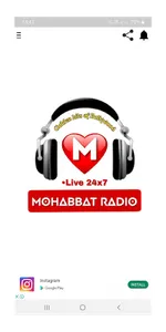 Mohabbat Radio screenshot 0