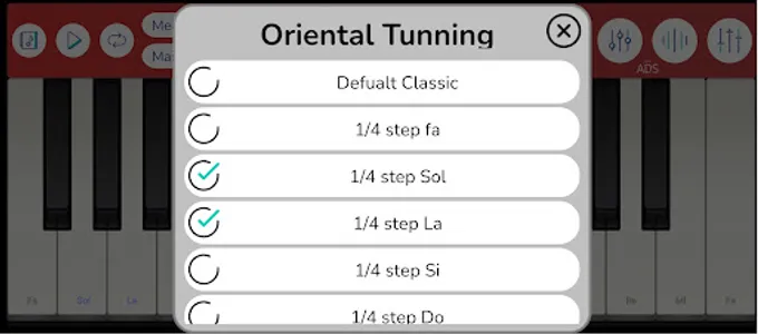 Oriental Piano screenshot 2