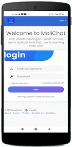 MoliChat-Berteman,Kencan,Jodoh screenshot 0