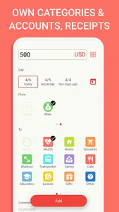 Budget: expense tracker, money screenshot 1