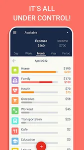 Budget: expense tracker, money screenshot 3