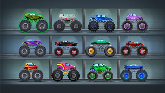 Monster Trucks Racing for Kids screenshot 1