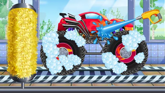 Monster Trucks Racing for Kids screenshot 2