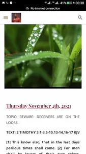 Morning Dew by Favour Olotu screenshot 2
