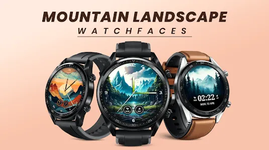 Mountain Landscape Watch Face screenshot 0