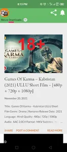 Movie Downloads screenshot 0