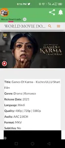 Movie Downloads screenshot 11