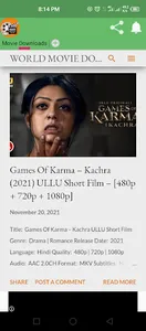 Movie Downloads screenshot 3