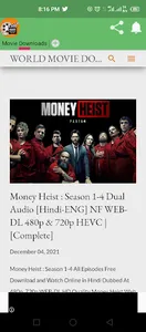 Movie Downloads screenshot 8