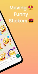 Moving Sticker - Cute Animated screenshot 1