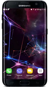 Particle Plexus Sci-Fi 3D Live screenshot 0