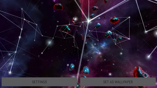 Particle Plexus Sci-Fi 3D Live screenshot 10