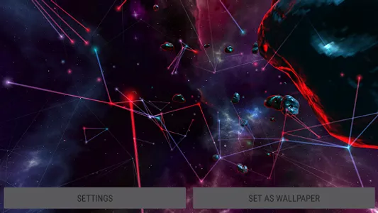 Particle Plexus Sci-Fi 3D Live screenshot 11