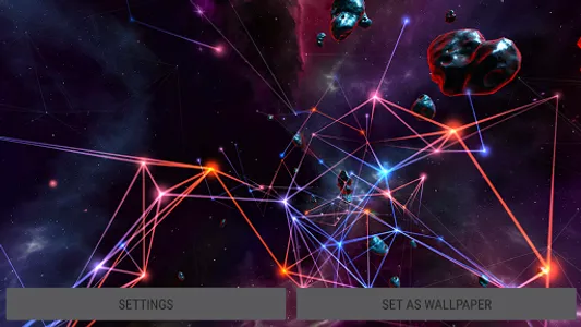 Particle Plexus Sci-Fi 3D Live screenshot 12