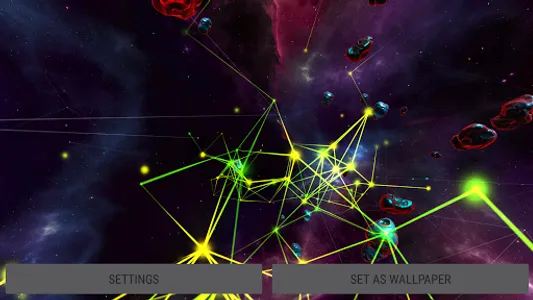 Particle Plexus Sci-Fi 3D Live screenshot 13