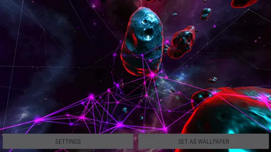 Particle Plexus Sci-Fi 3D Live screenshot 14