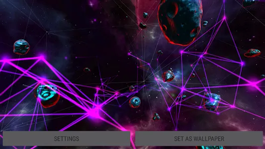 Particle Plexus Sci-Fi 3D Live screenshot 15