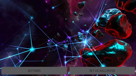 Particle Plexus Sci-Fi 3D Live screenshot 16