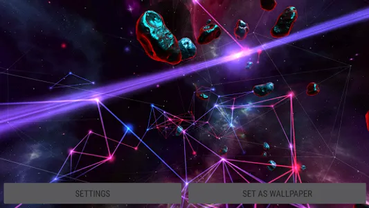 Particle Plexus Sci-Fi 3D Live screenshot 17