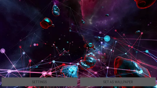 Particle Plexus Sci-Fi 3D Live screenshot 22