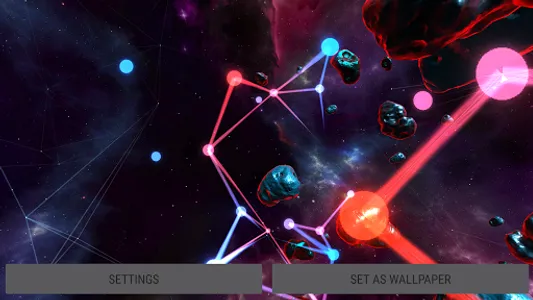 Particle Plexus Sci-Fi 3D Live screenshot 23