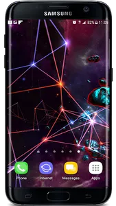 Particle Plexus Sci-Fi 3D Live screenshot 4