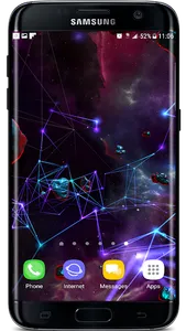 Particle Plexus Sci-Fi 3D Live screenshot 6