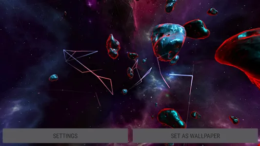 Particle Plexus Sci-Fi 3D Live screenshot 8